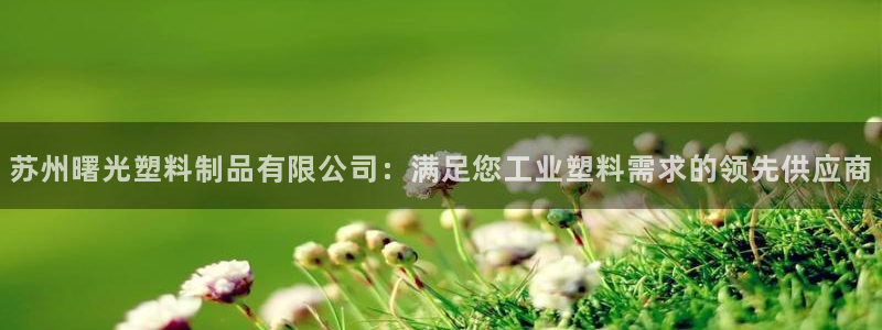 太陽集團游戲城舊版5376：蘇州曙光塑料制品有限公司：滿足您