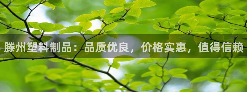 太陽app蘋果下載地址：滕州塑料制品：品質(zhì)優(yōu)良，價格實惠，值